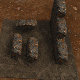 Med Ore Rock-Copper Ore