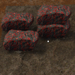 Med Ore Rock-Red Ore