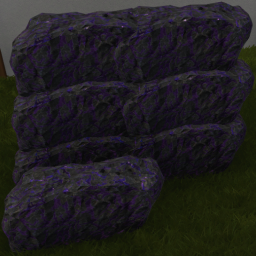 Sm Ore Rock-Purple Ore