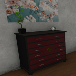 East Asian Themed Dresser