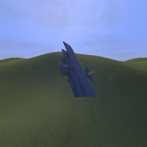 Softbody Fokker dr1 -SF-  -The Blue Max-