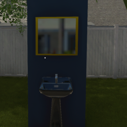 Gold  Framed Mirror-CUSTOM