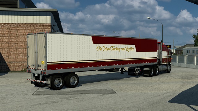 Old School 48 Foot Trailer Skin