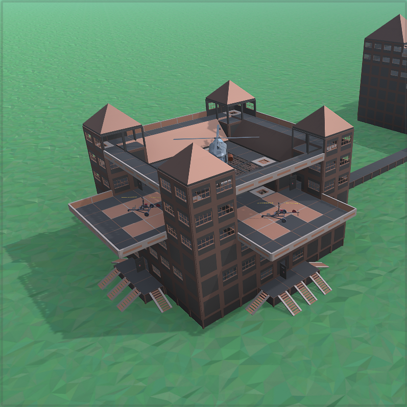 #Rust Coffee House Cube