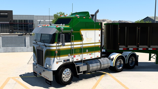 Mulligan's Trucking skin for the Overfloater K 100 E