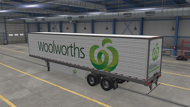 Woolworths skinn for SCS 45 and 48' box trailers.