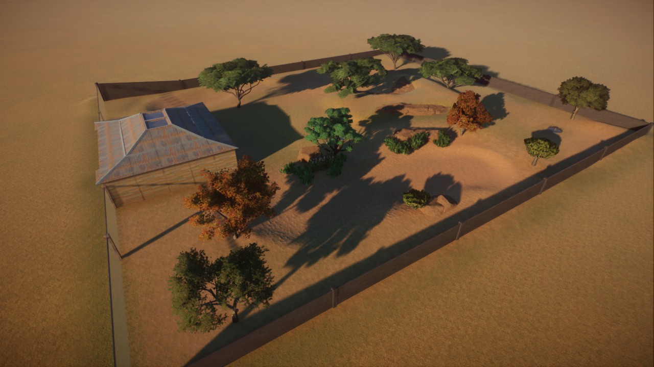 Large African Starter Habitat