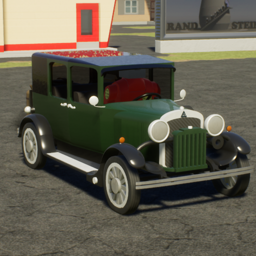 ThreeM model M 1930 sedan Wood Gas powered