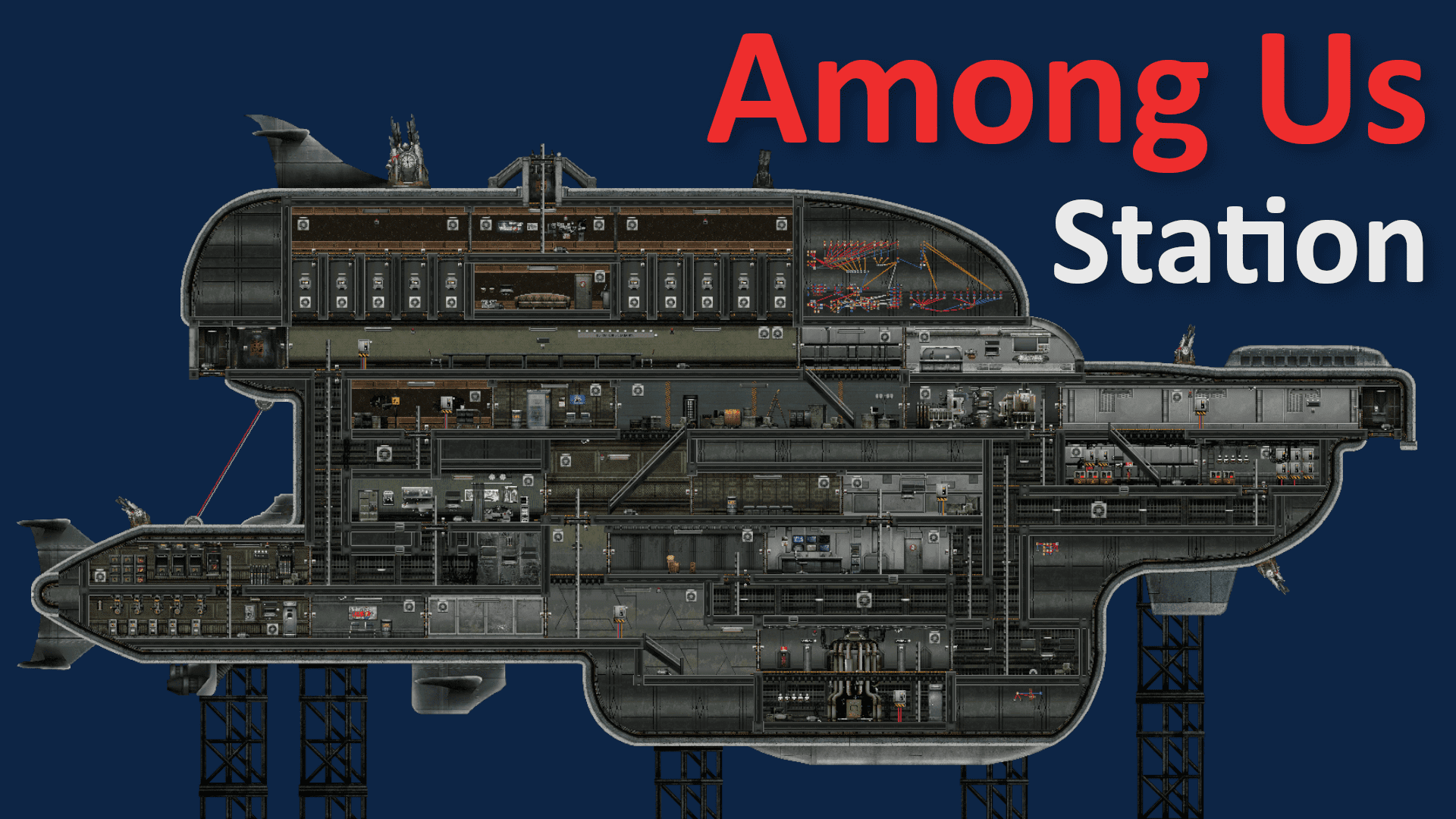 Among Us Station – Barotrauma Mod