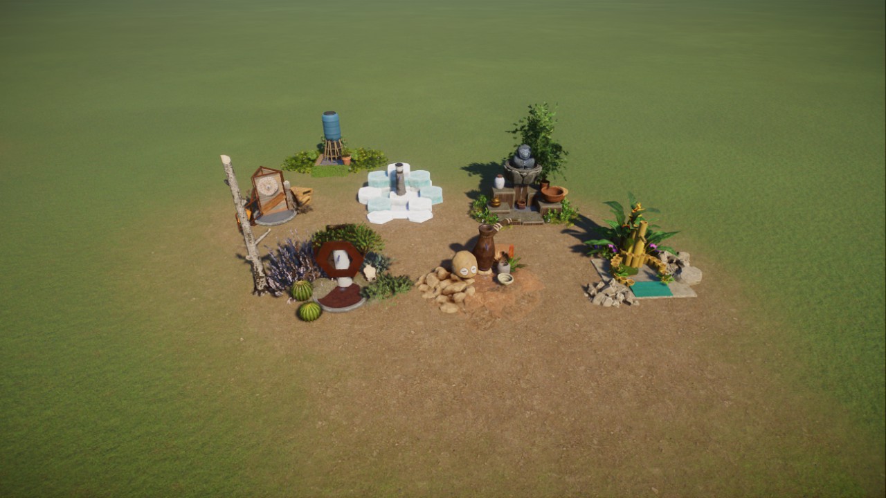 Water point for habitat