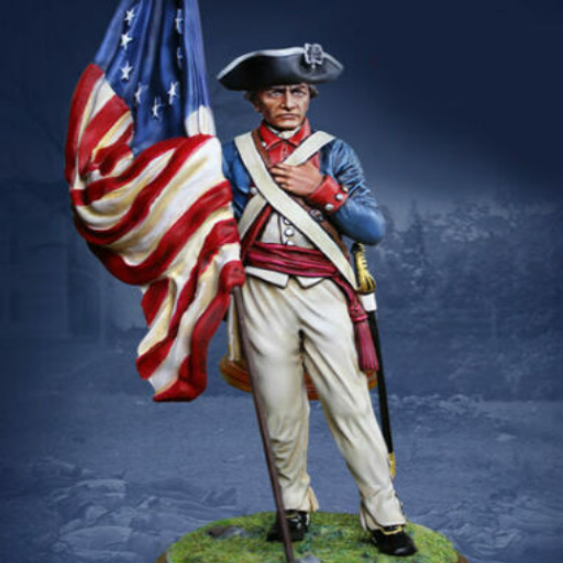 3rd New York Flag Bearer American Revolution 2.0