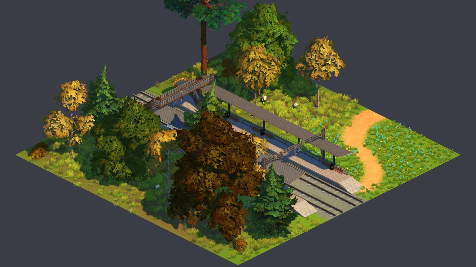 Forest Station Electrified.tile