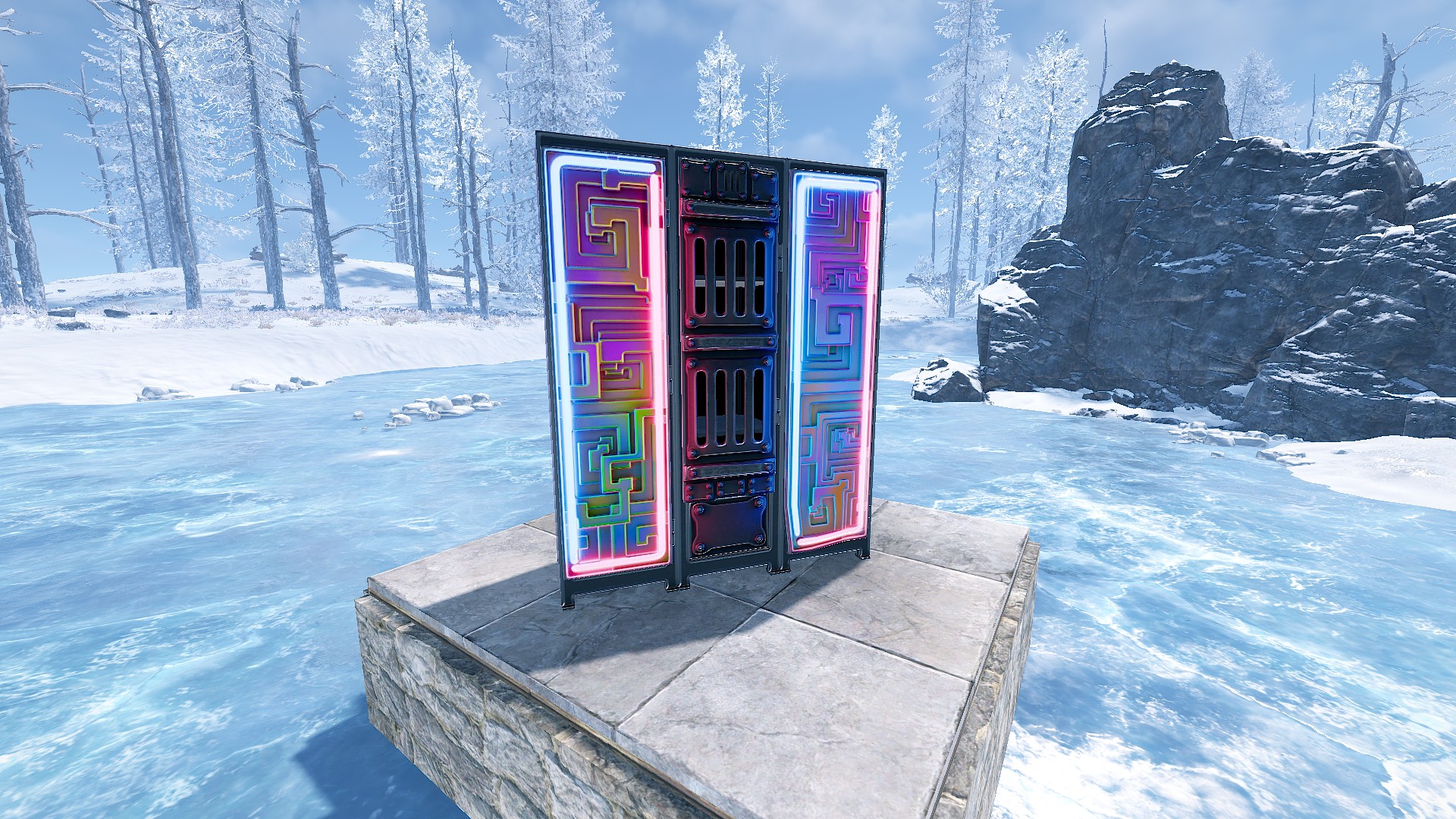 Neon Bismuth Locker thumbnail 2