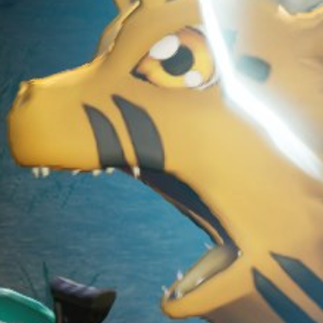 Growlmon (Orange) over Orserk