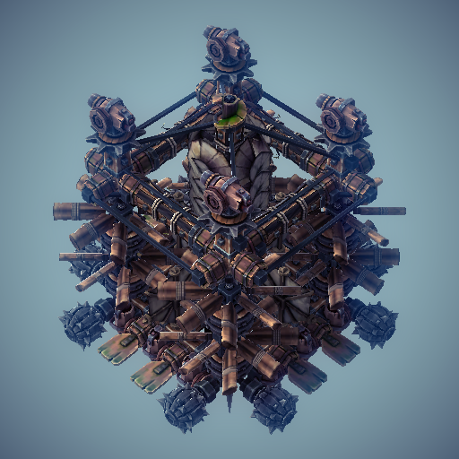 Heavy Bombardment Machine 2- Aqua