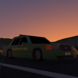 Ford Crown Victoria 2nd Gen // CAR RP // Patrol Cruiser (I tier, HP)