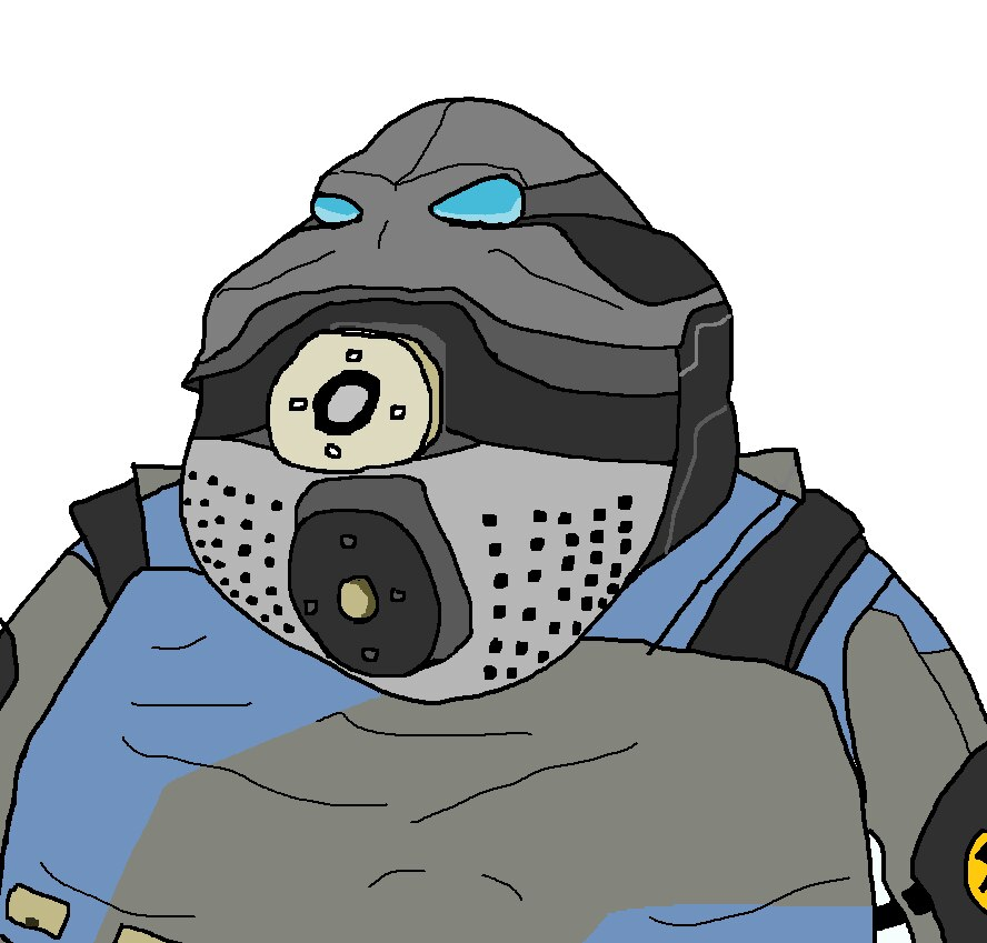Meximutt combine soldier [CARTOONY STYLED]