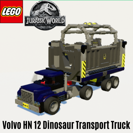 LEGO® Jurassic World™ Volvo HN 12 Dinosaur Transport Truck 75933