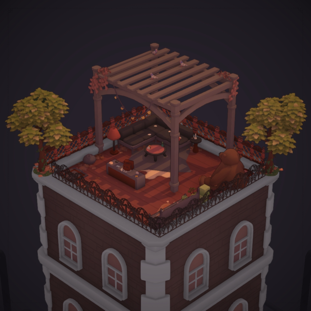 Red Gloomy Lounge