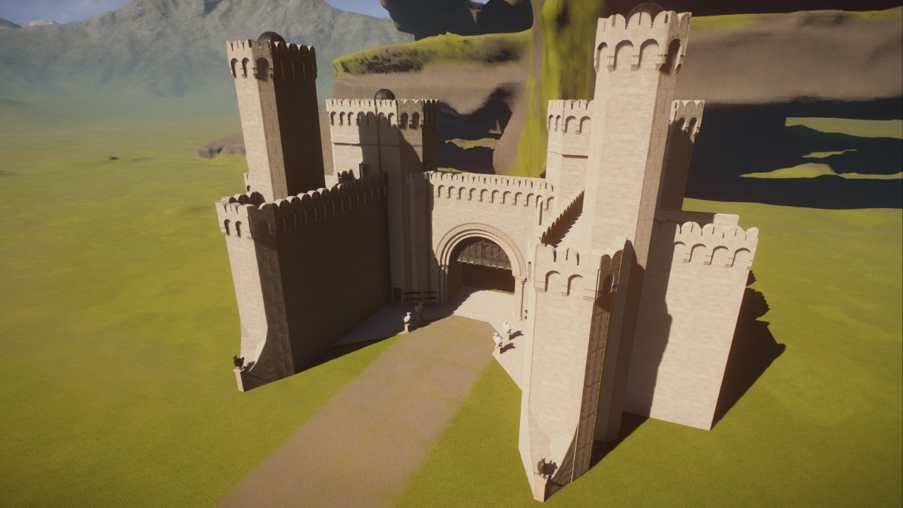 Minas Tirith main gate