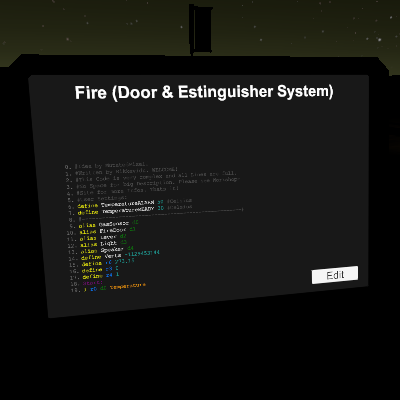 Fire (Door & Estinguisher System)