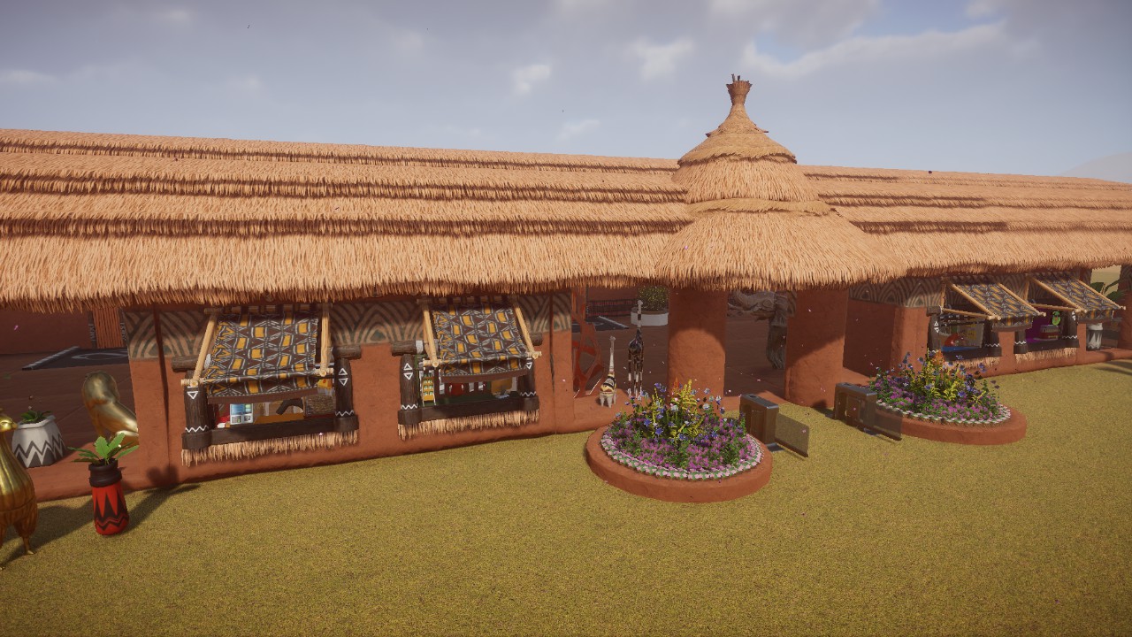 Zoo Entrance-African Theme x3