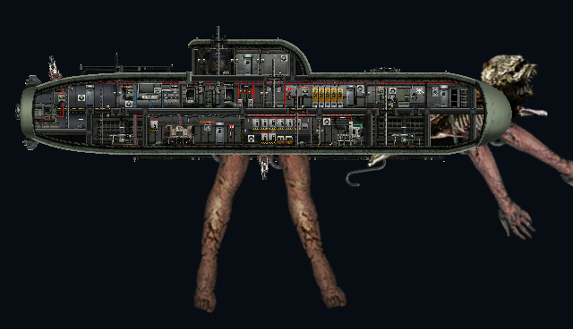 outdated Dugong with arms and legs – Barotrauma Mod
