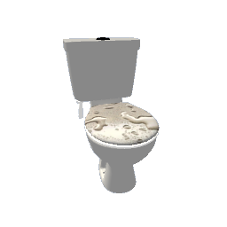standing toilette waterdrop