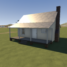 1 room small house (unfurnished)