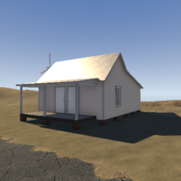 sharecropper/low cost small house 3 (unfurnished)