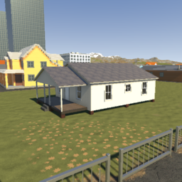 small 2 bedroom simple bungalow house