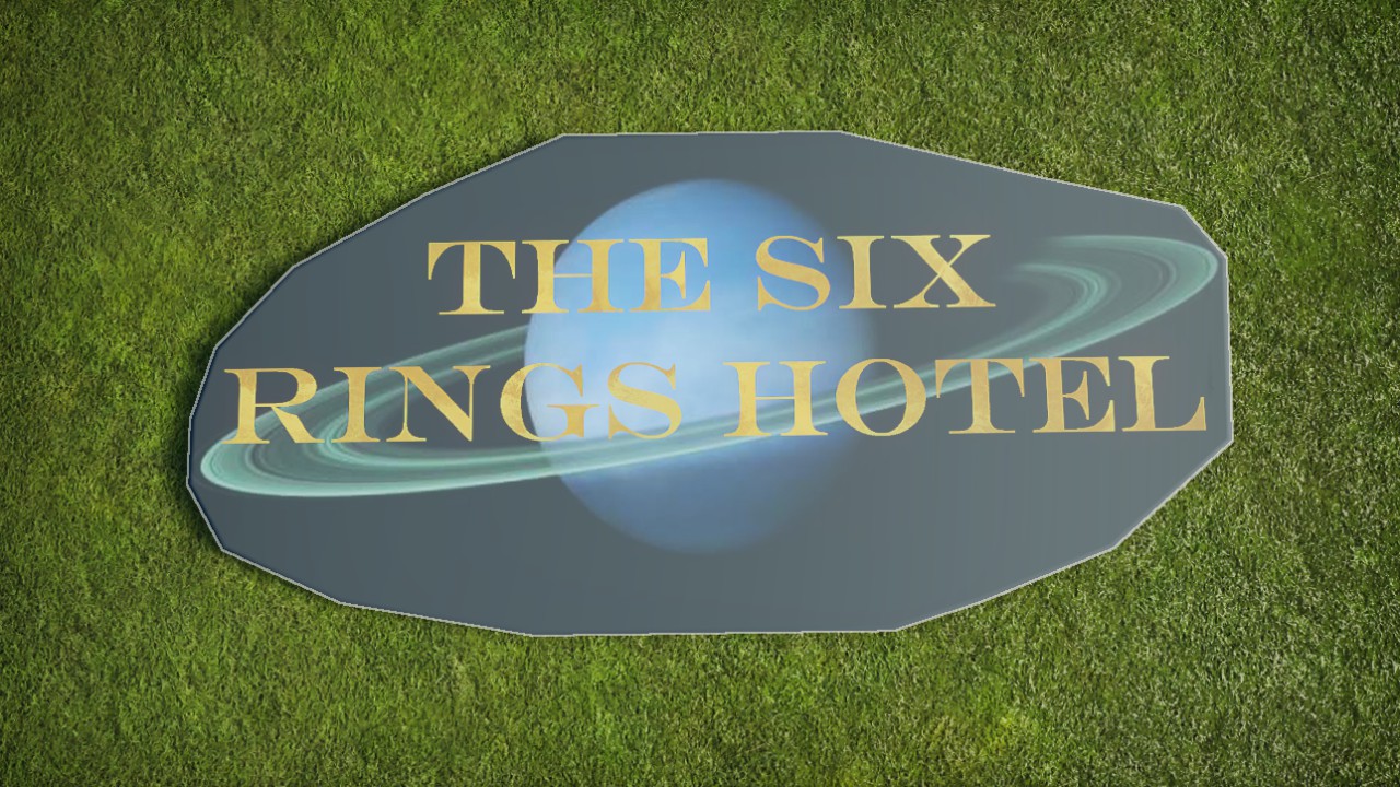 6 Rings Hotel Sign