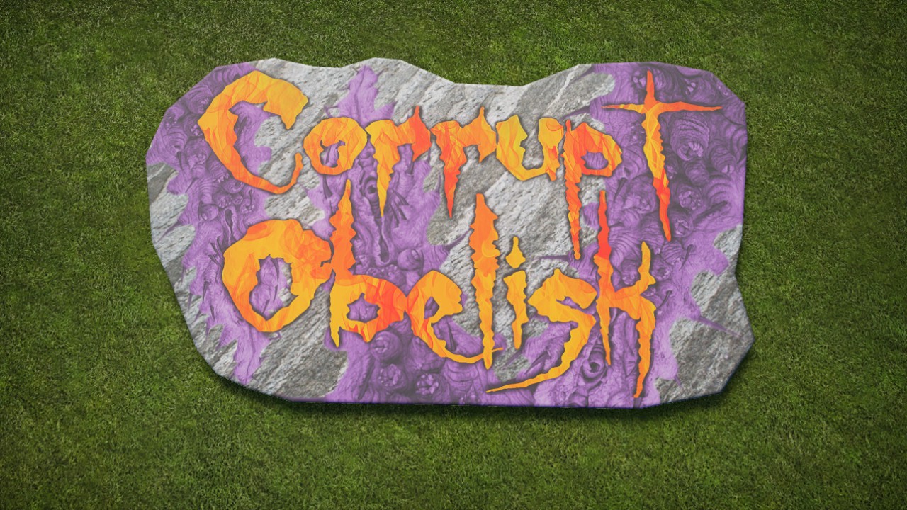 Corrupt Obelisk Sign