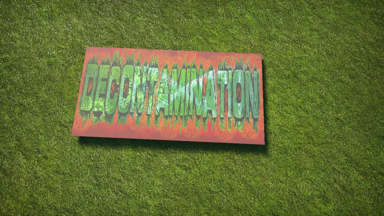 Decontamination Sign