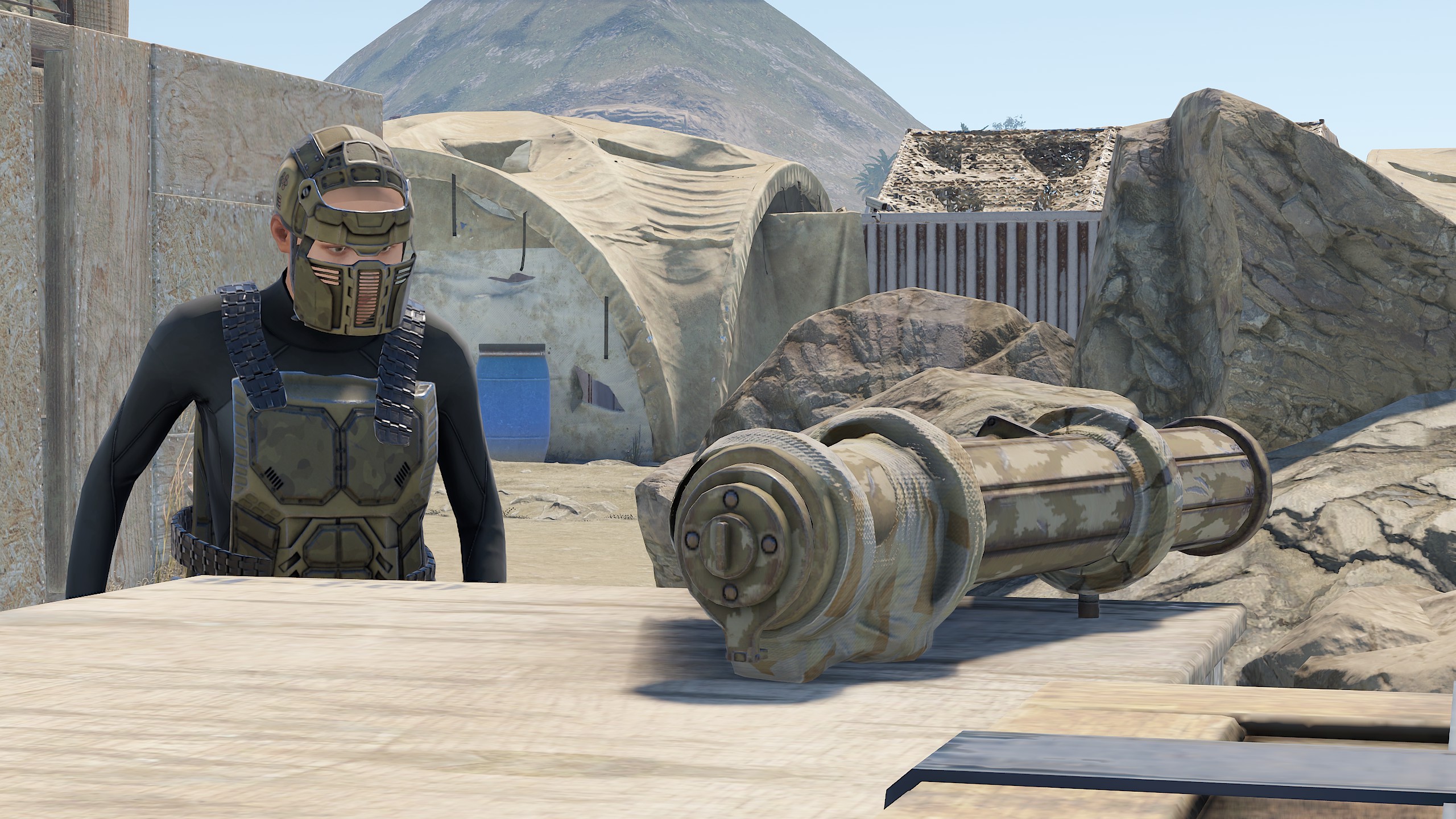 Military Rocket launcher