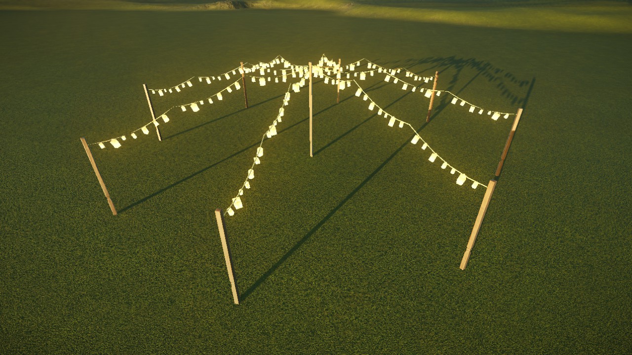 Festival Center Lights