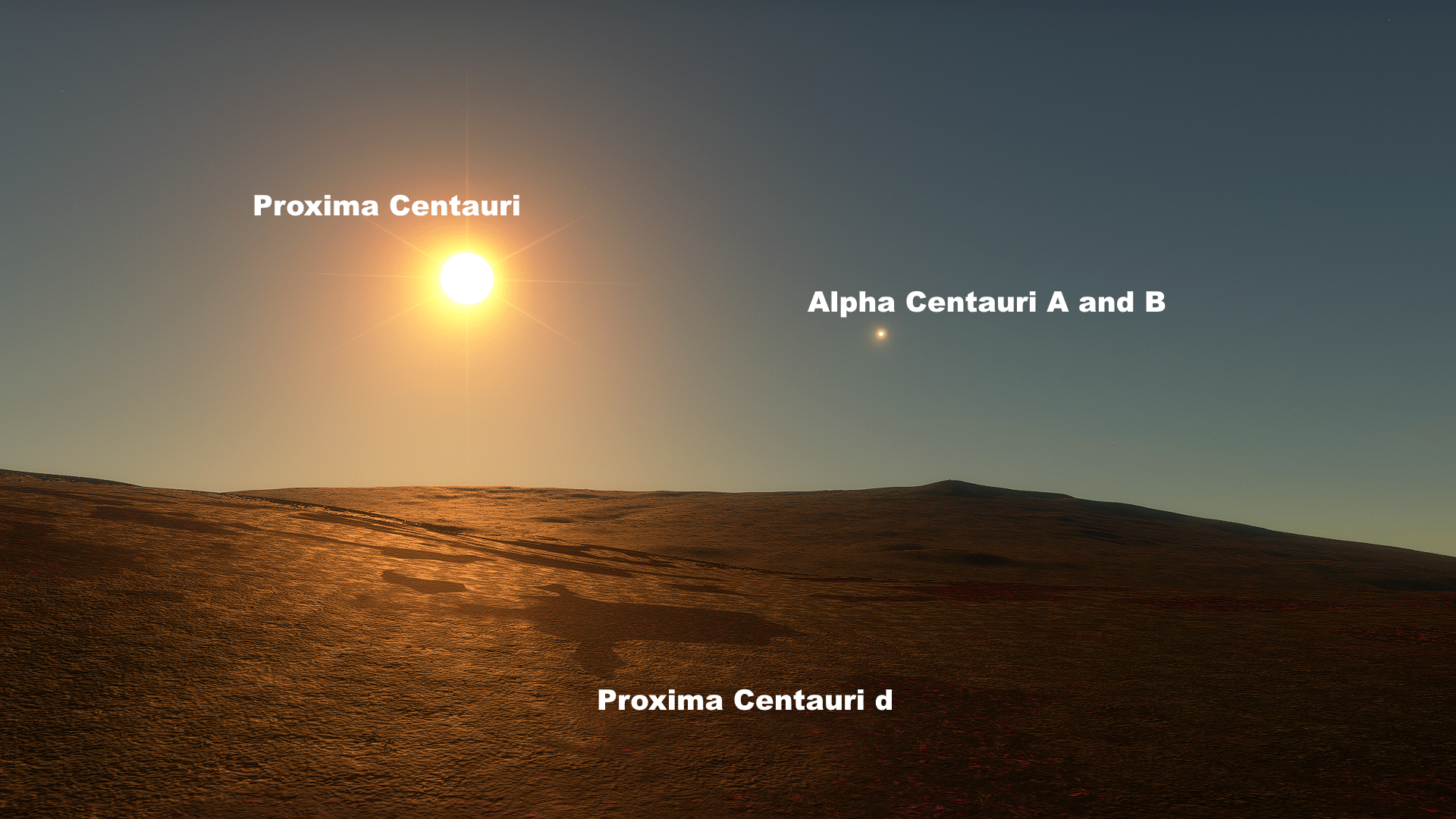 Terraformed Proxima System