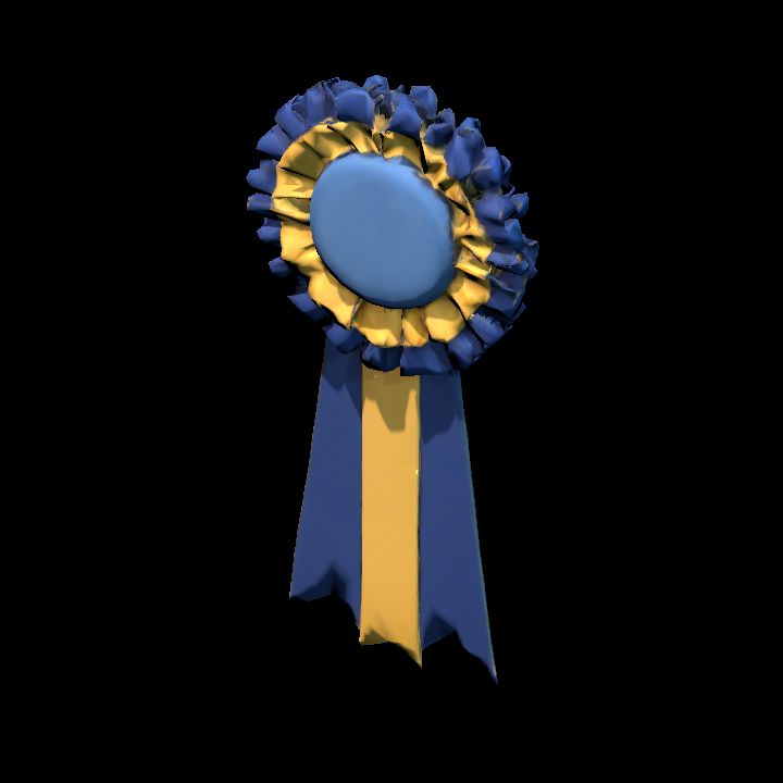 Blue Award Ribbon