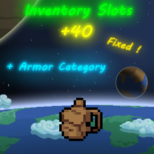 More Inventory Slots +40 +1 Category Fixed