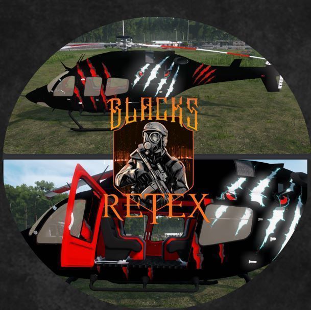 Blacks RFFS Helis Retex