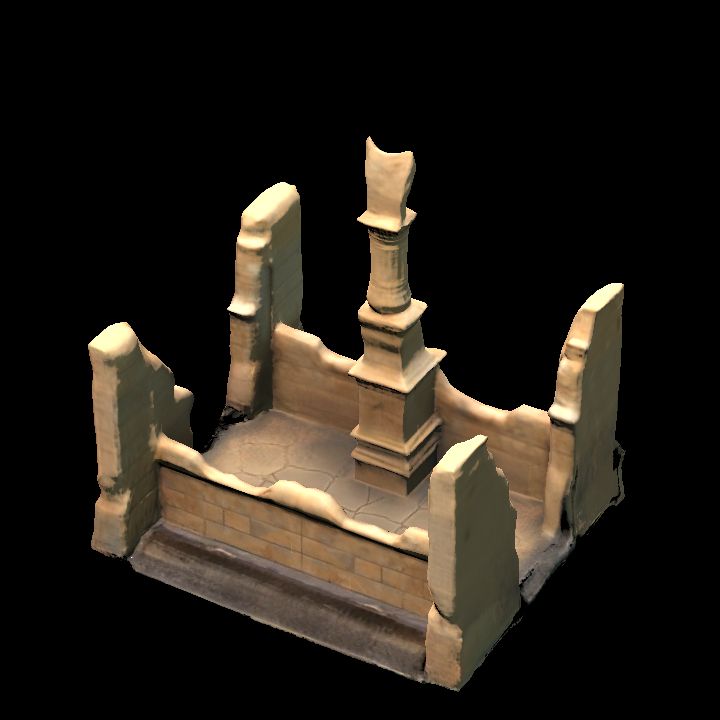 Ruins desert palace 5