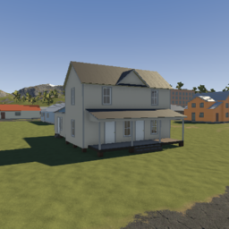 1910's 2 story house (unfurnished)
