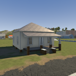 small 2 bedroom simple house