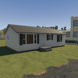 1960s 2 bedroom prefab house (unfurnished)