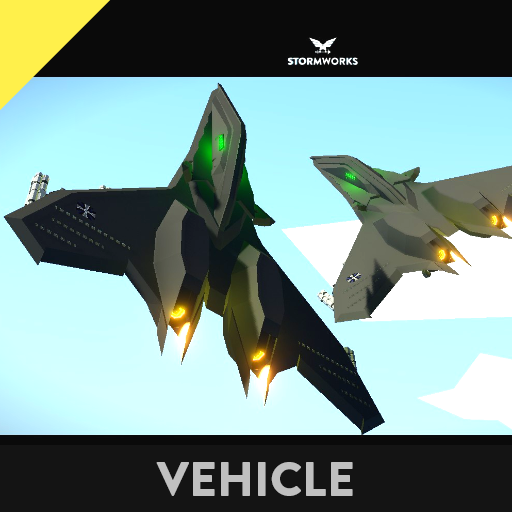 大蛮族重工製　自律型無人戦闘爆撃機　UAAFG-D-02　[Unmaned Anti Air Fighter Ground-Dominance]