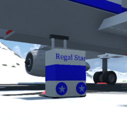 Suitcase for Softbody AIR LINER's (Regal Star Airlines)