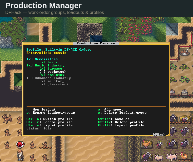 Production Manager preview