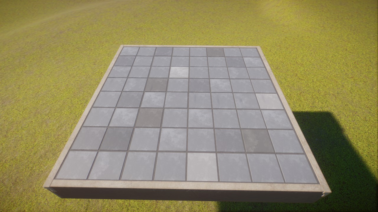 Floor tile set (completely recolourable)