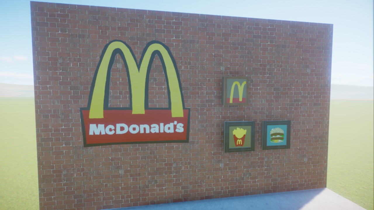 McDonald's Branding Logo Sign
