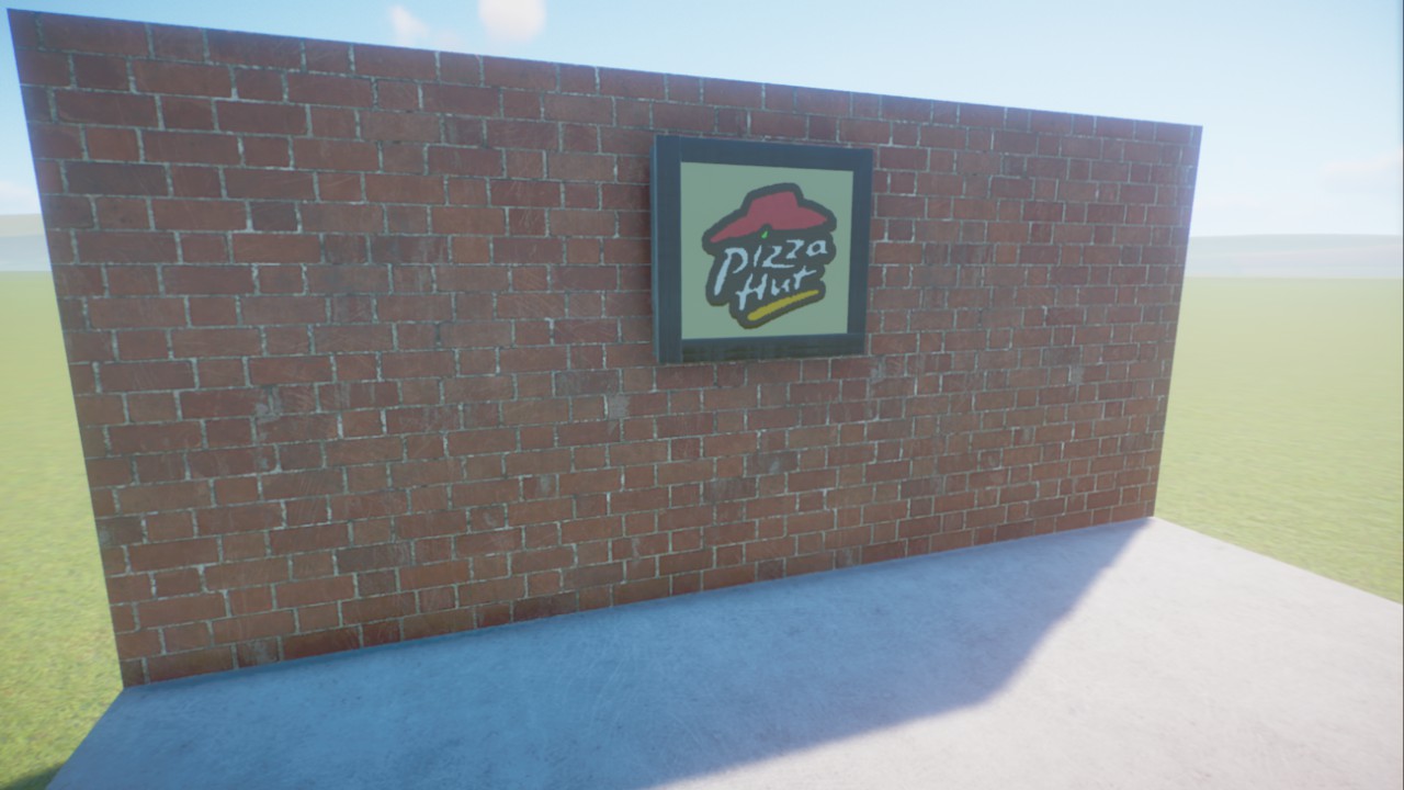 Pizza Hut Branding Logo Sign